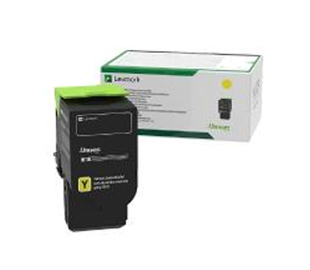 Toner original Lexmark 78C40Y0 - Amarillo 1.400cps CS421/521/CX421/522
