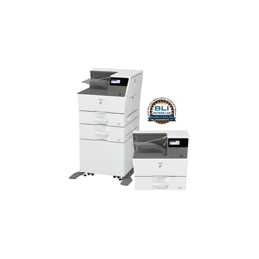 Impresora departamental láser monocromática SHARP MX-B350P 35 ppm, USB, Ethernet y Wifi - Bandeja 500 hojas