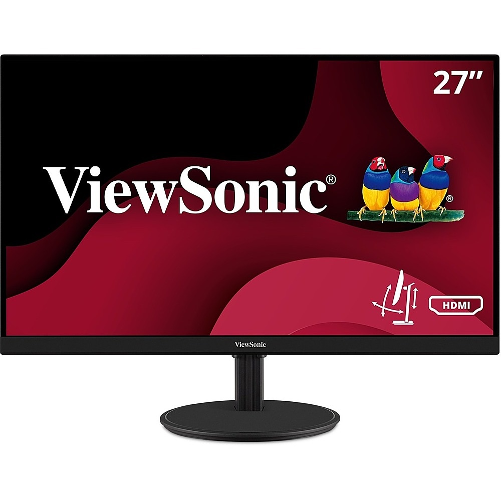 ViewSonic VA2747-MHJ - Monitor LED - 27" - 1920 x 1080 Full HD (1080p) @ 100 Hz - MVA - 250 cd/m² - 4000:1 - 5 ms - HDMI, VGA - altavoces