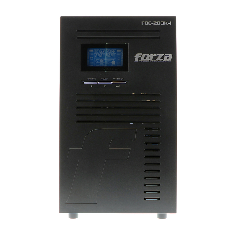 UPS Forza en línea, 3000VA/3000W, 9 salidas IEC, LCD, torre-220V