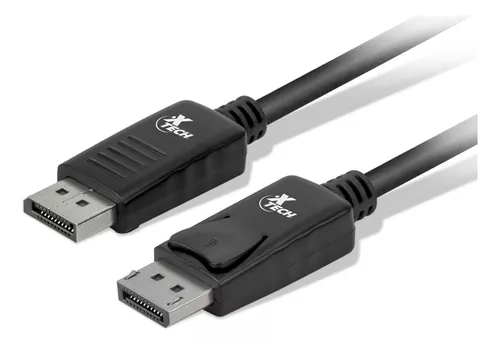 Xtech - Cable - DPort (M) a DPort (M) - 1.8 m - trabado