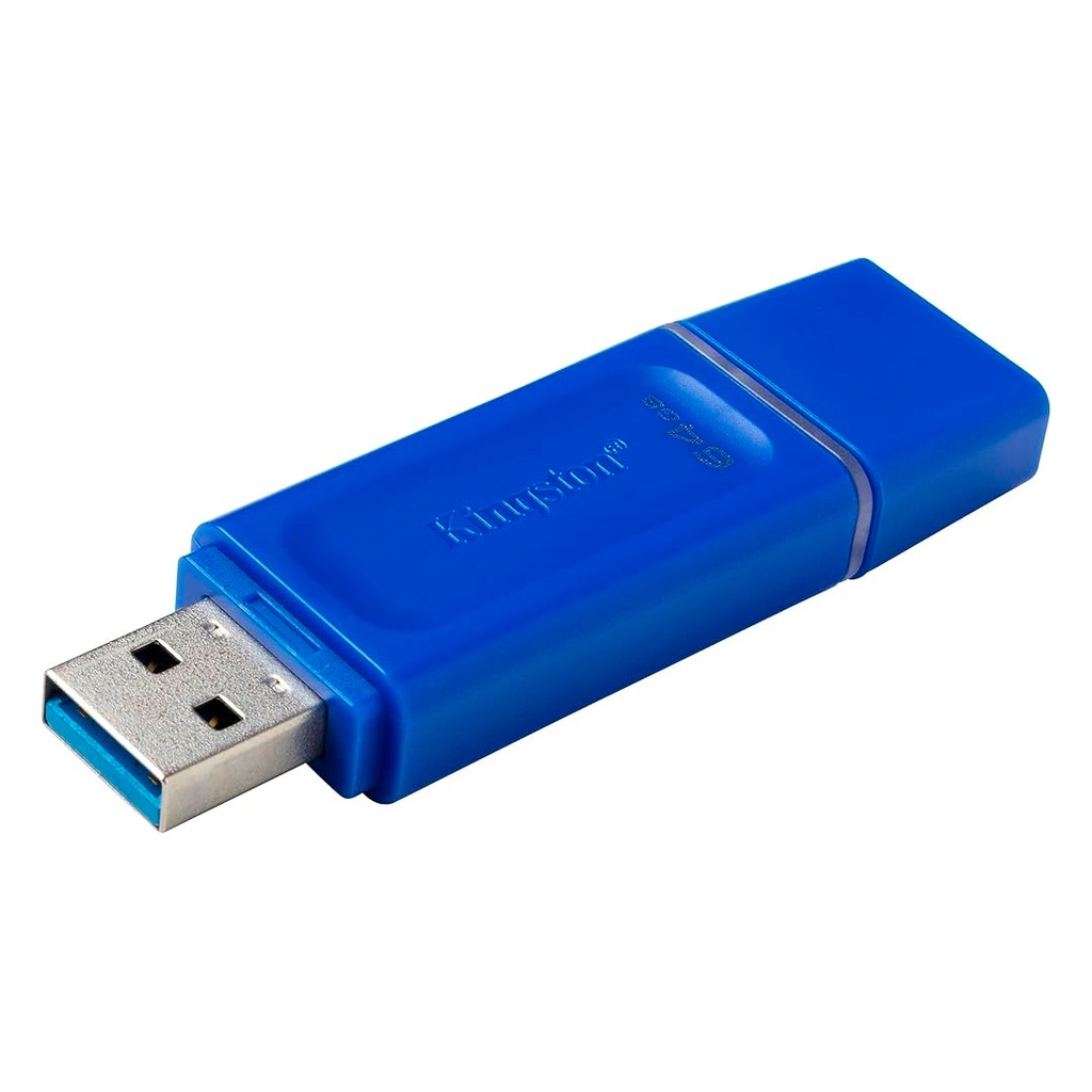 Kingston DataTraveler - Unidad flash USB - USB 3.0 - 64 GB - Azul