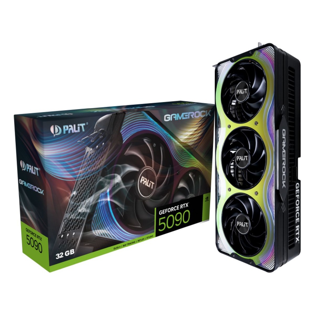 Tarjeta de Video Palit Geforce RTX 5090 Gamerock 32gb GDDR7