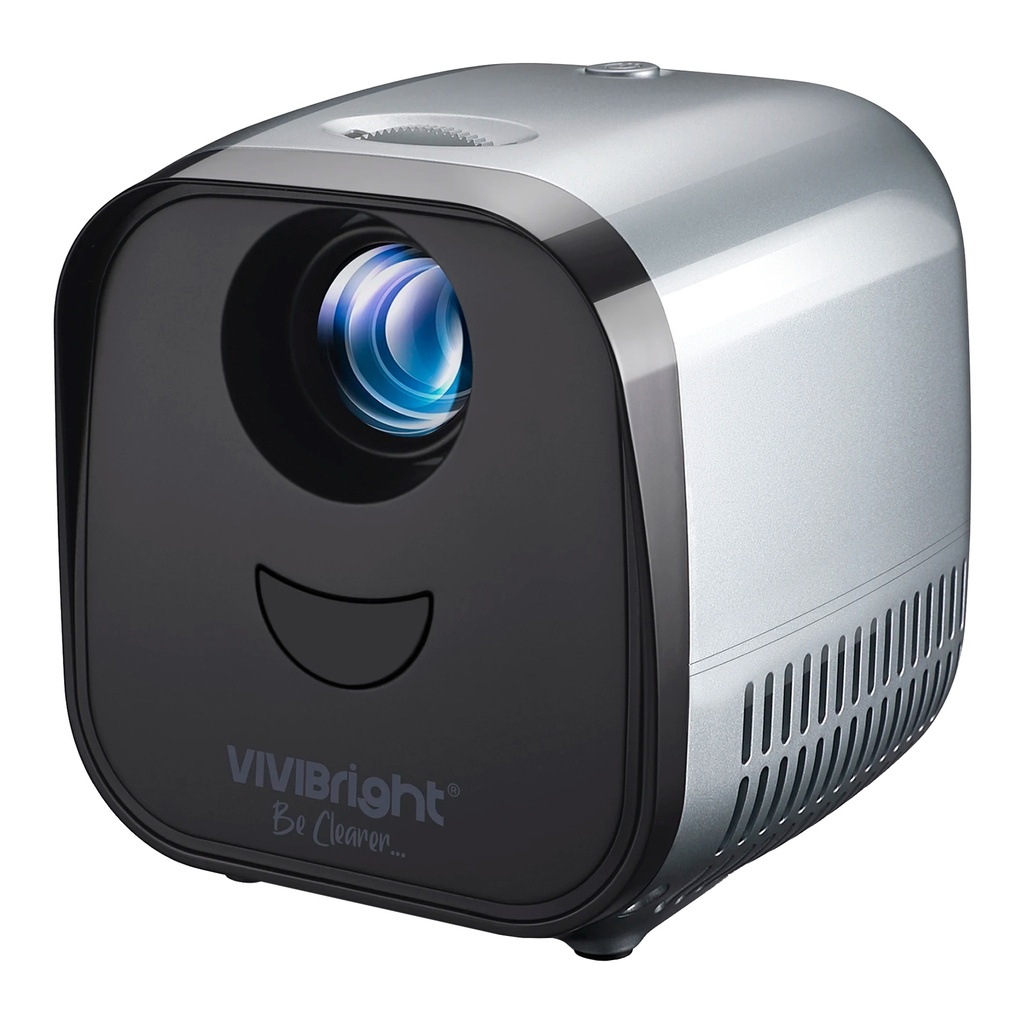 MINI PROYECTOR VIVIBRIGHT L1 - 4K. LCD + LED. 1000 LÚMENES. CONTROL REMOTO.