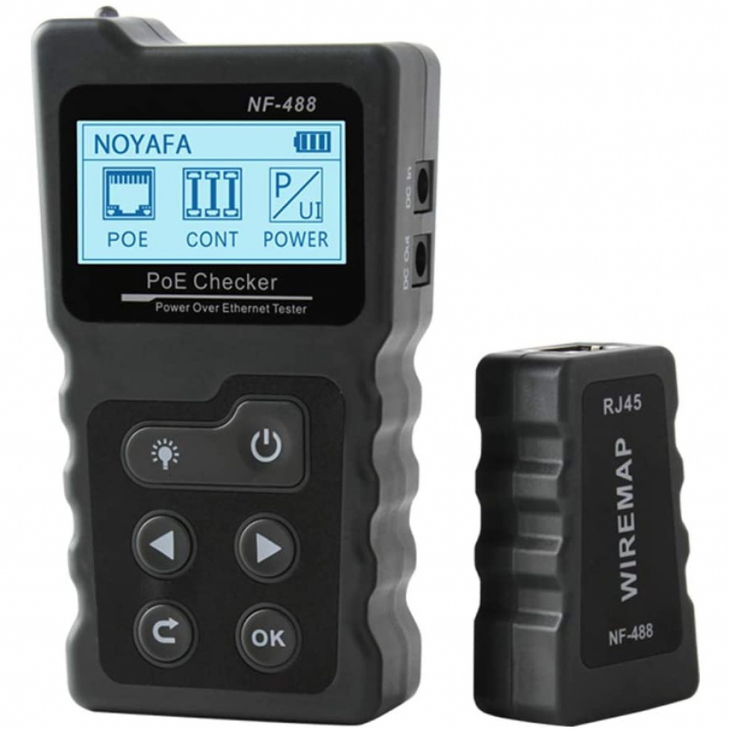 VF-TESTER RJ45 POE LOOPBACK VOLT HASTA 60 V