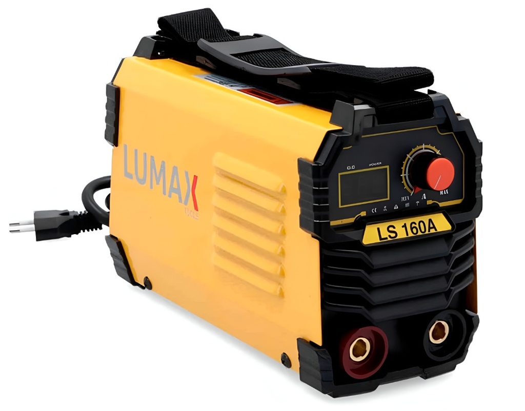 Soldadora Inverter Lumax 160amp amarilla