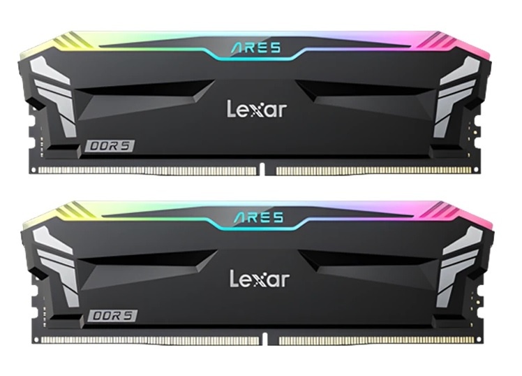 Memorias Lexar DDR5 32GB (16GB x2) 6400Mhz RGB