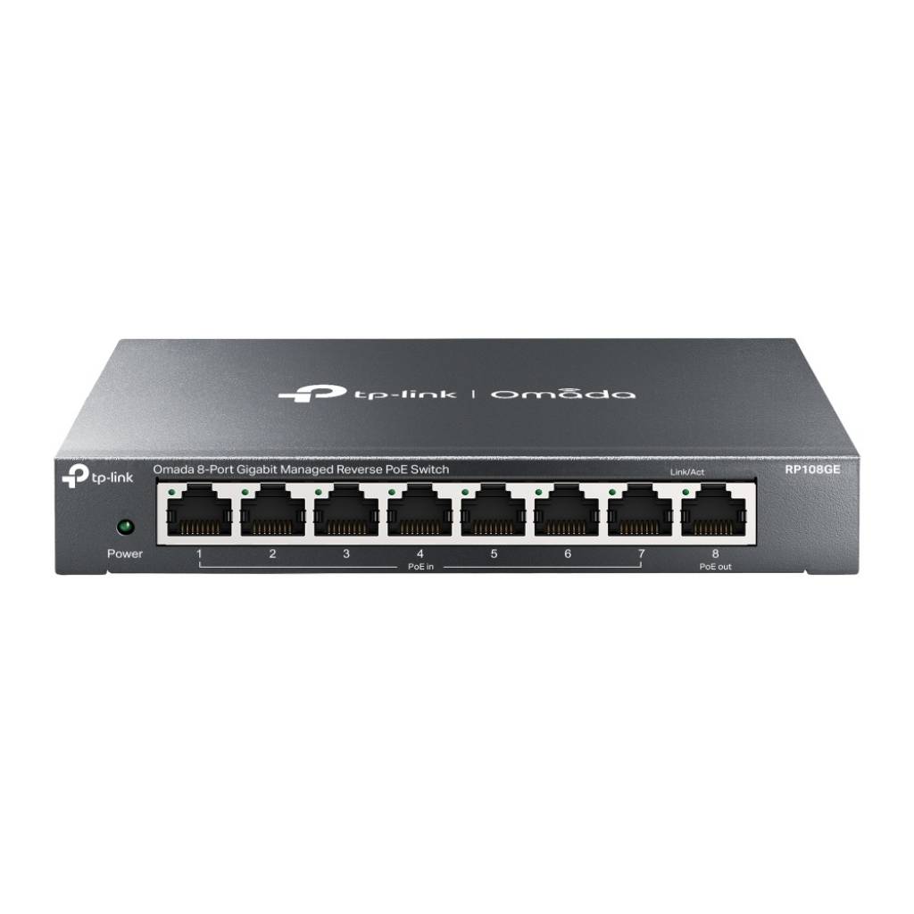 Switch TP-LINK TL-RP108GE | 7 + 1 Gigabit POE Reverse