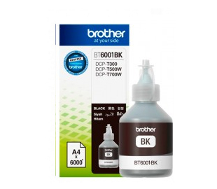Botella de tinta original Brother BT-6001 - Negro 6.000cps