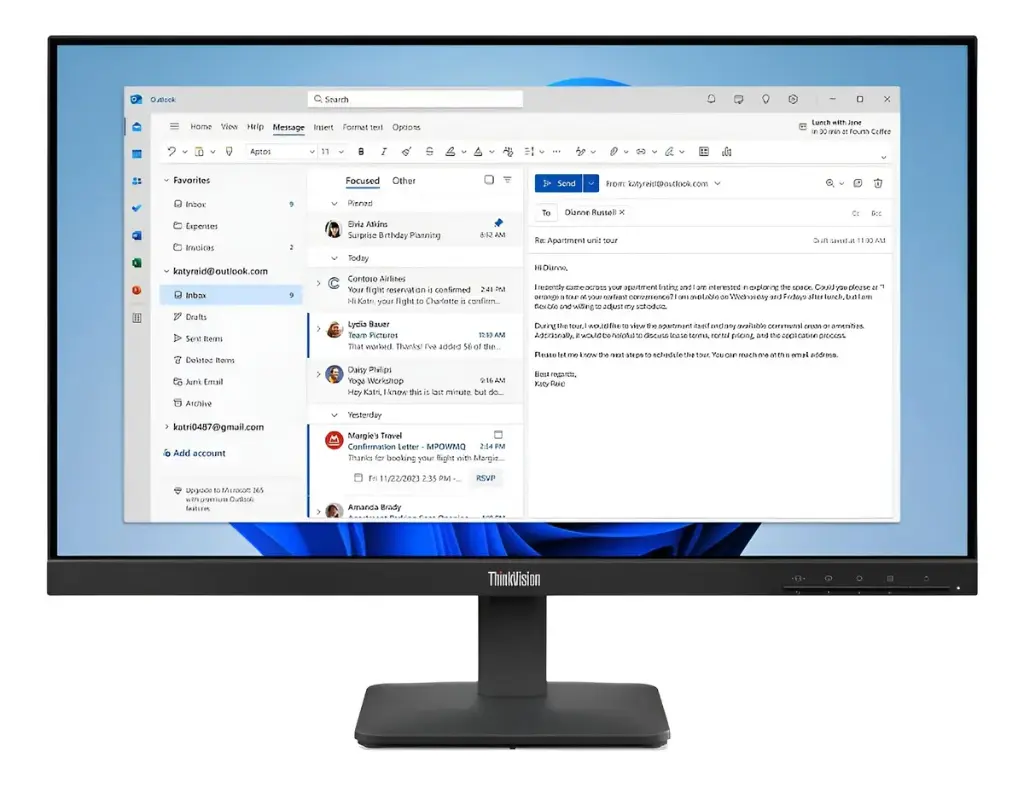 Monitor 21.5" Lenovo Thinkvision S22-4E