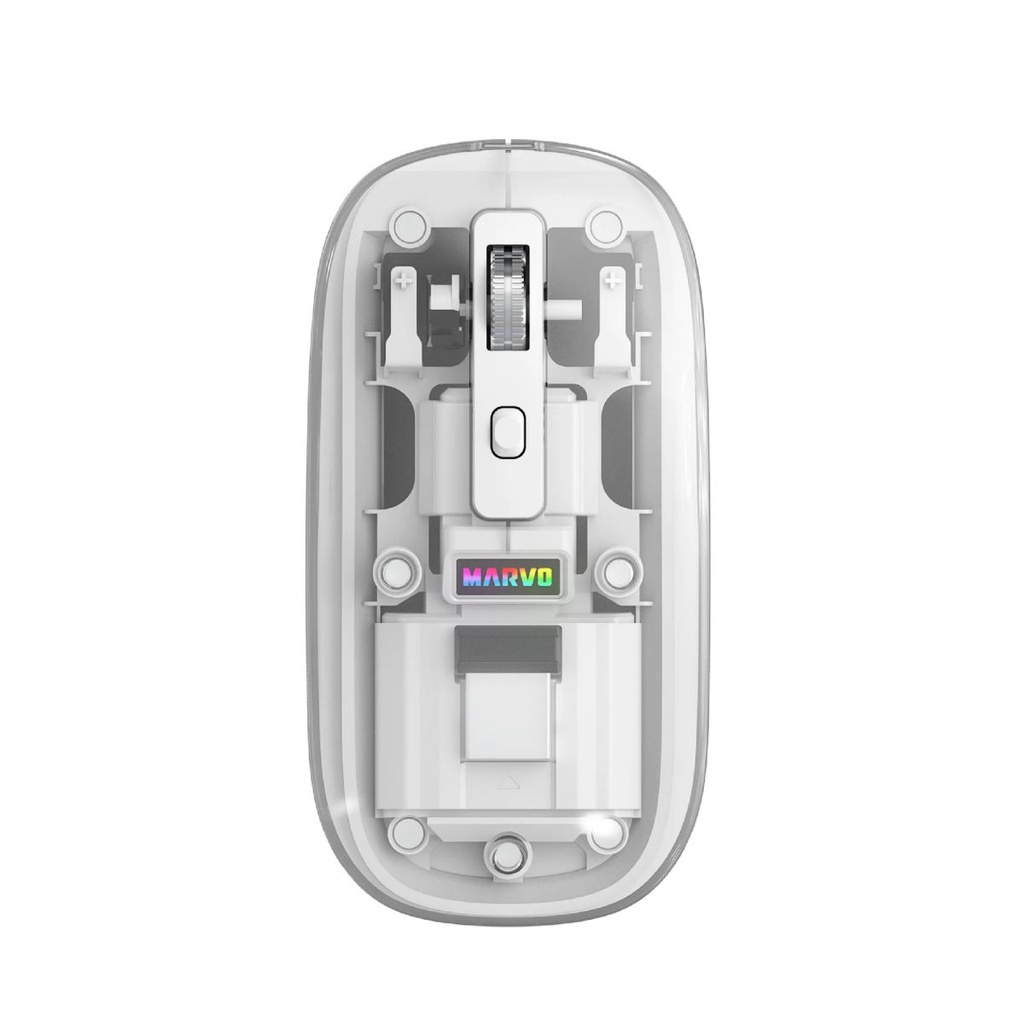 Mouse Marvo M810w Inalámbrico Blanco