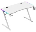 HUZARO HZ-HERO 2.5 MESA/ESCRITORIO GAMING RGB C/LUCES WHITE