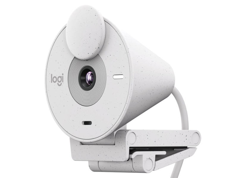 LOGITECH WEBCAM BRIO 300 OFF WHITE SAMR USB-C 