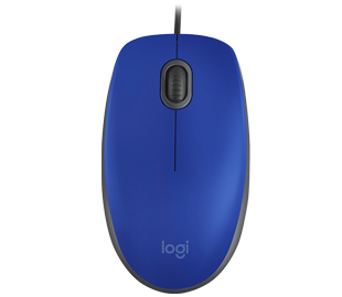 LOGITECH MOUSE M110 BLUE SILENCIOSO USB