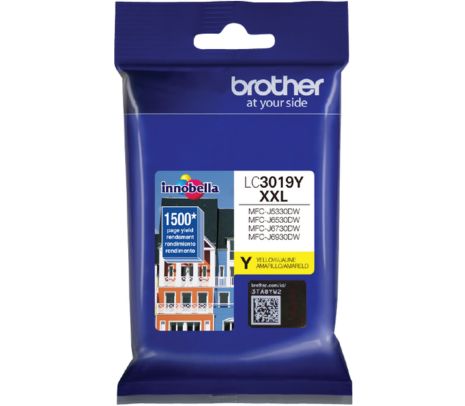 Cartucho original Brother LC-3019 - Amarillo 1.500cps