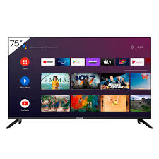 Smart TV Aiwa AW75B4K | 75" LED | 4K 60Hz | WIFI, BT | Android TV | RAM 1GB | 8GB
