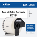 Rollo continuo original Brother DK-2205  62MM 30.48M