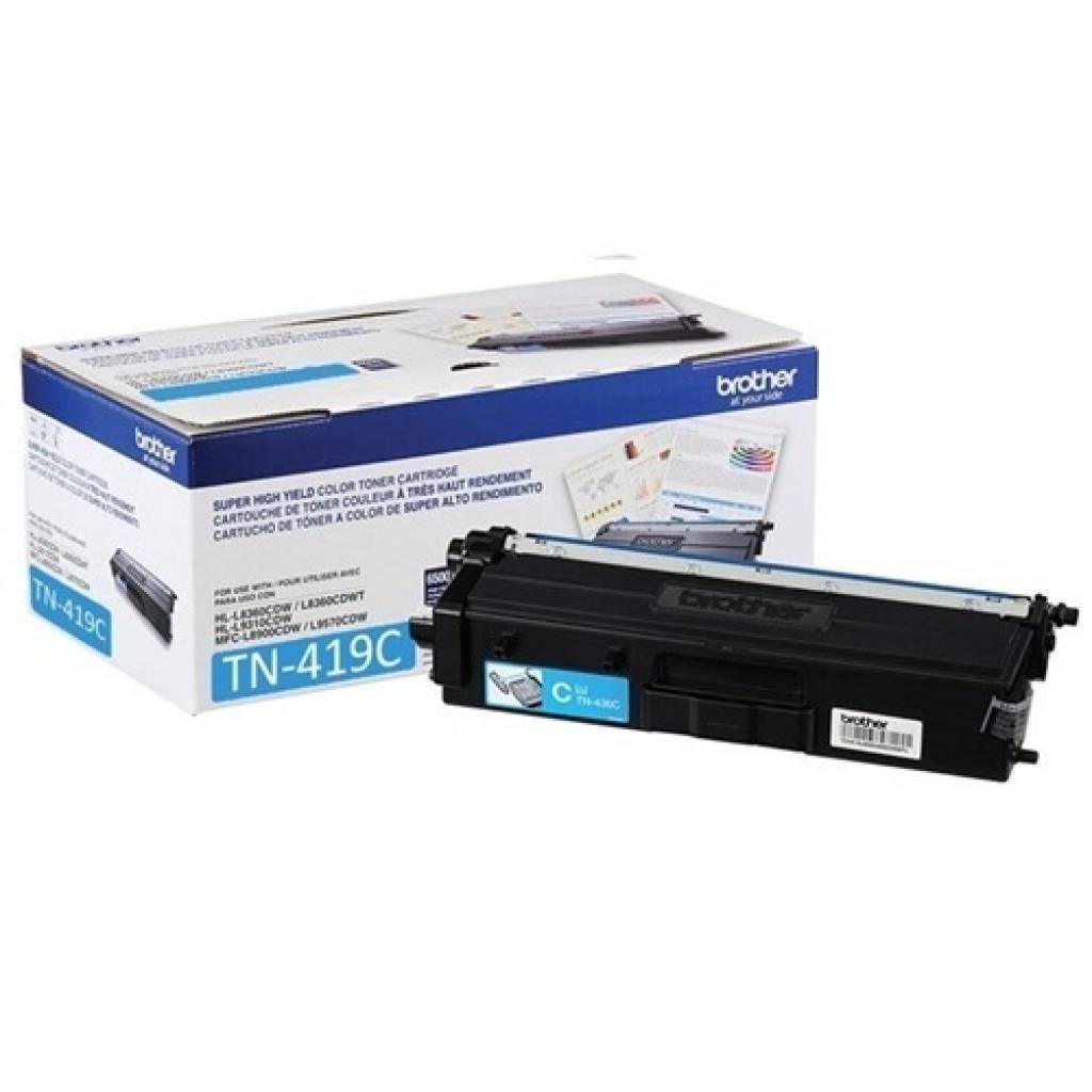 Toner original Brother TN419 - Cyan