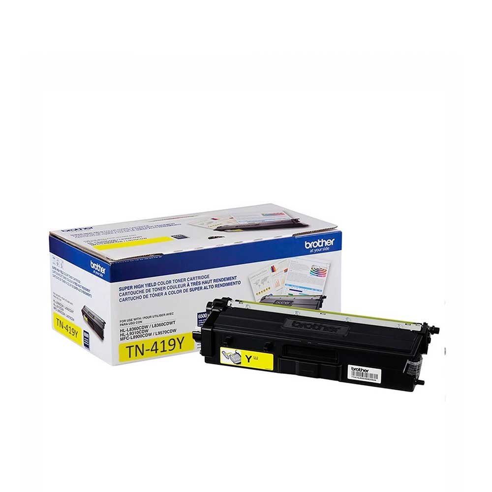 Toner original Brother TN419 - Amarillo
