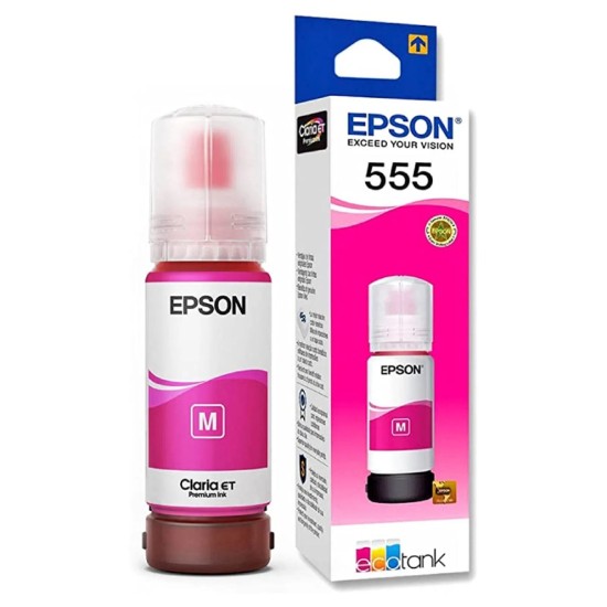 Botella de tinta original Epson T555320 - Magenta