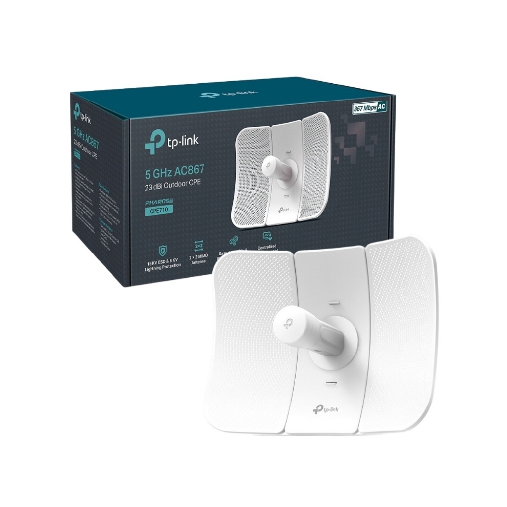 Access Point TP-Link CPE710 5GHz 867Mbps 23dbi exterior