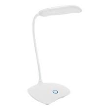 Lampara de escritorio LED recargable 6W Luz fría 801