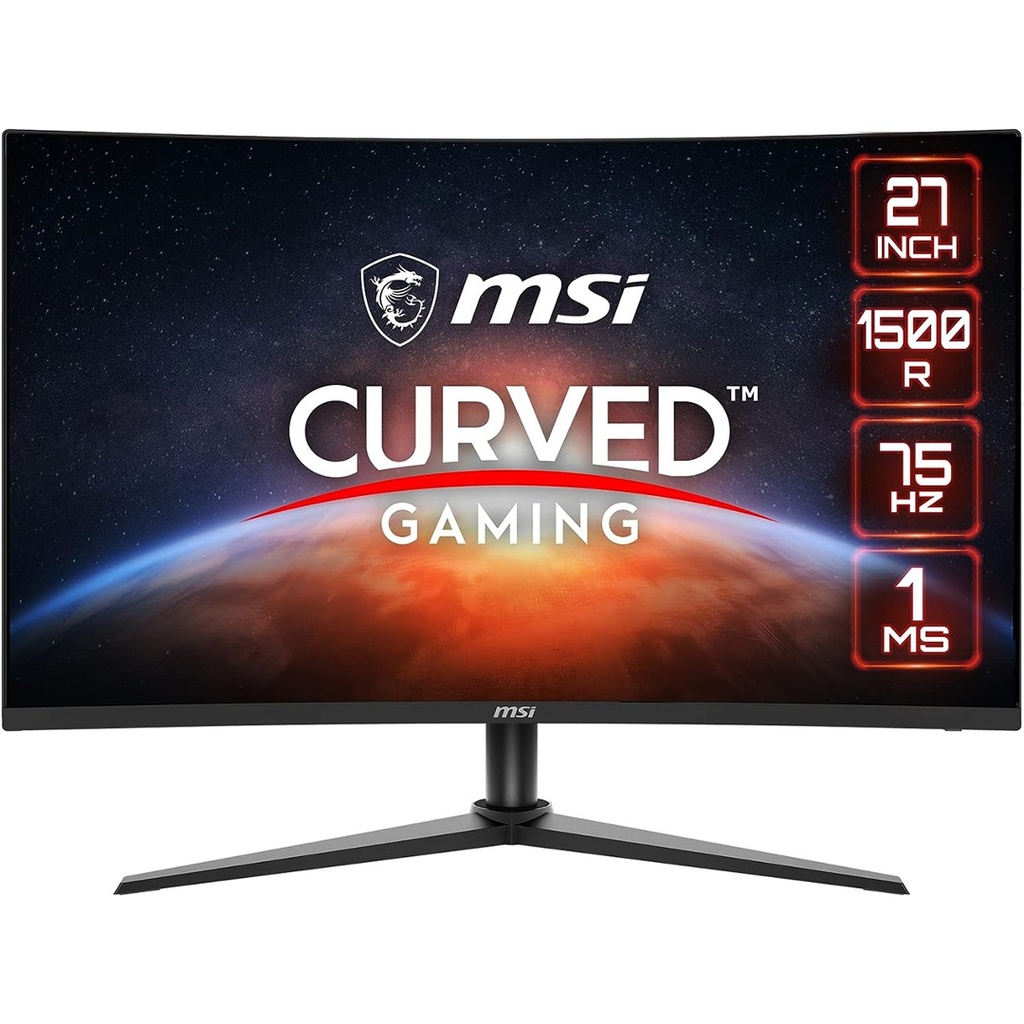 Monitor Gamer MSI 27" Curvo | Dp,Hdmi,Audio | 75hz