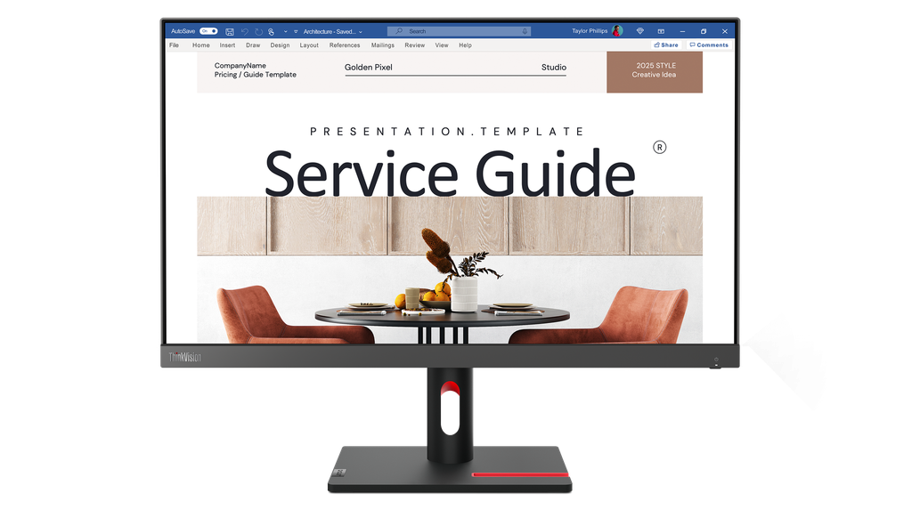Monitor Lenovo Thinkvision S24I-30 23.8" 100hz HDMI / VGA