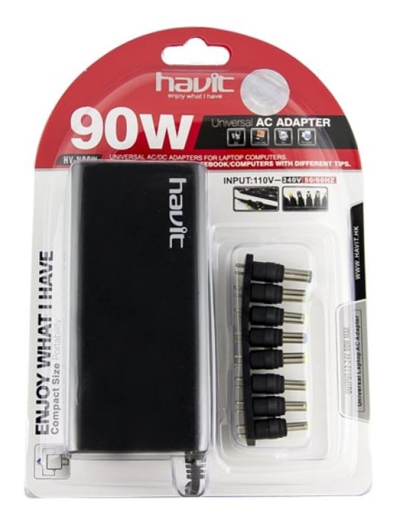 Cargador de notebook universal 90W Havit