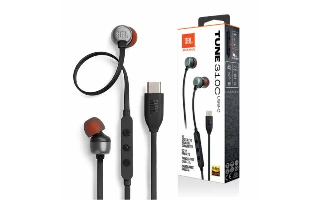Auricular JBL TUNE 310C negros