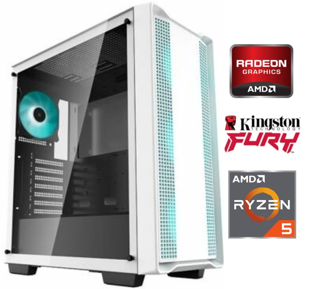 Equipo Gamer Ryzen 5 8600G, 16GB, 1TB NVMe, Gráficos Radeon