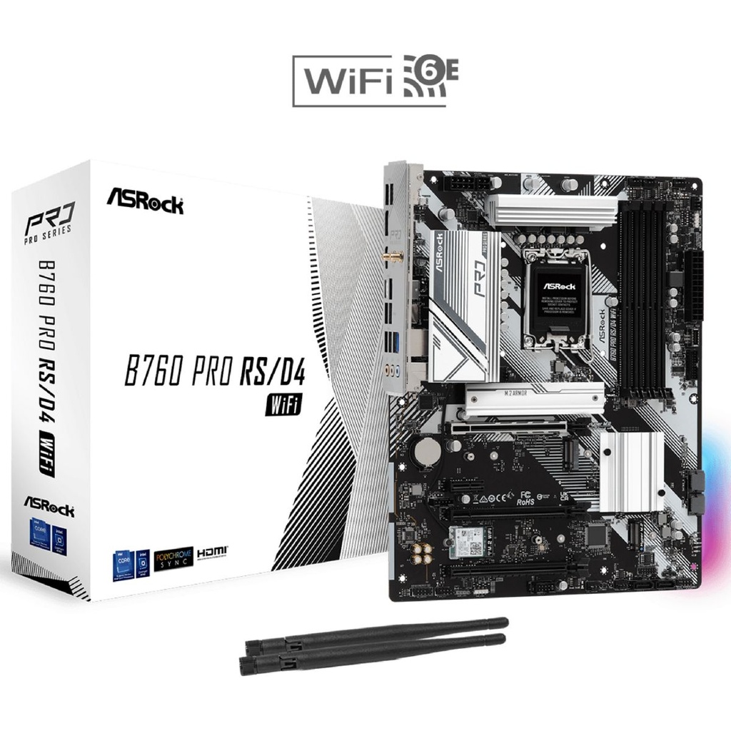 Motherboard Asrock B760 Pro Rs Ddr4 Wifi S1700