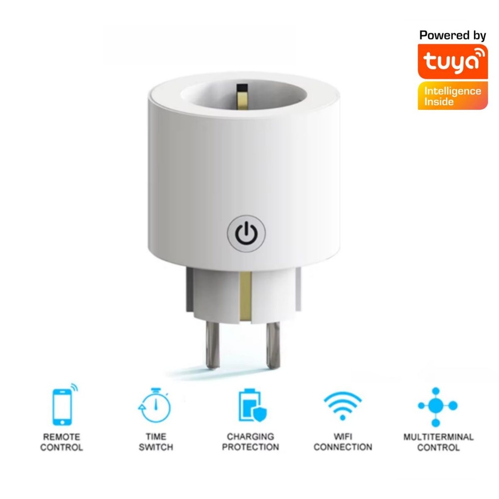 Enchufe Wifi Schuko 16a Tuya Smart