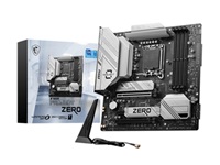 Motherboard MSI B760M PROJECT ZERO LGA1700 Micro ATX 