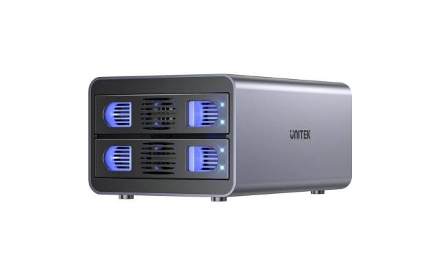 Gabinete Externo Dual Unitek USB 3.0 para 2 discos SATA