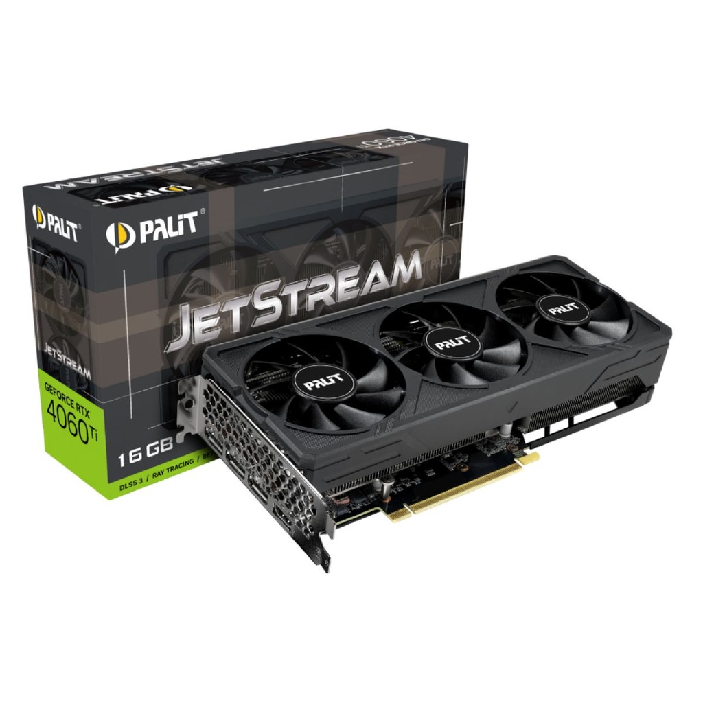 Tarj.Vga Palit Nvidia Rtx 4060ti Jetstream 16gb