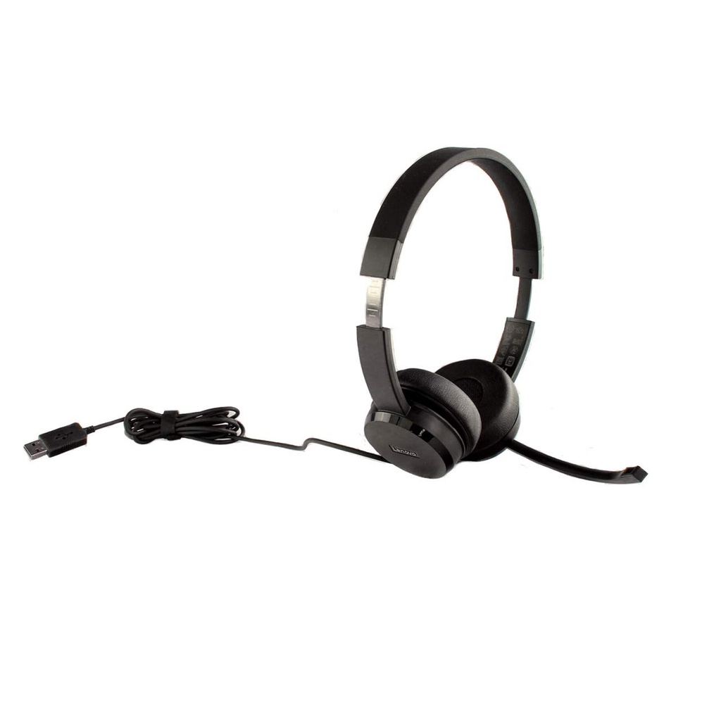 AURICULAR VINCHA LENOVO 100 USB STEREO