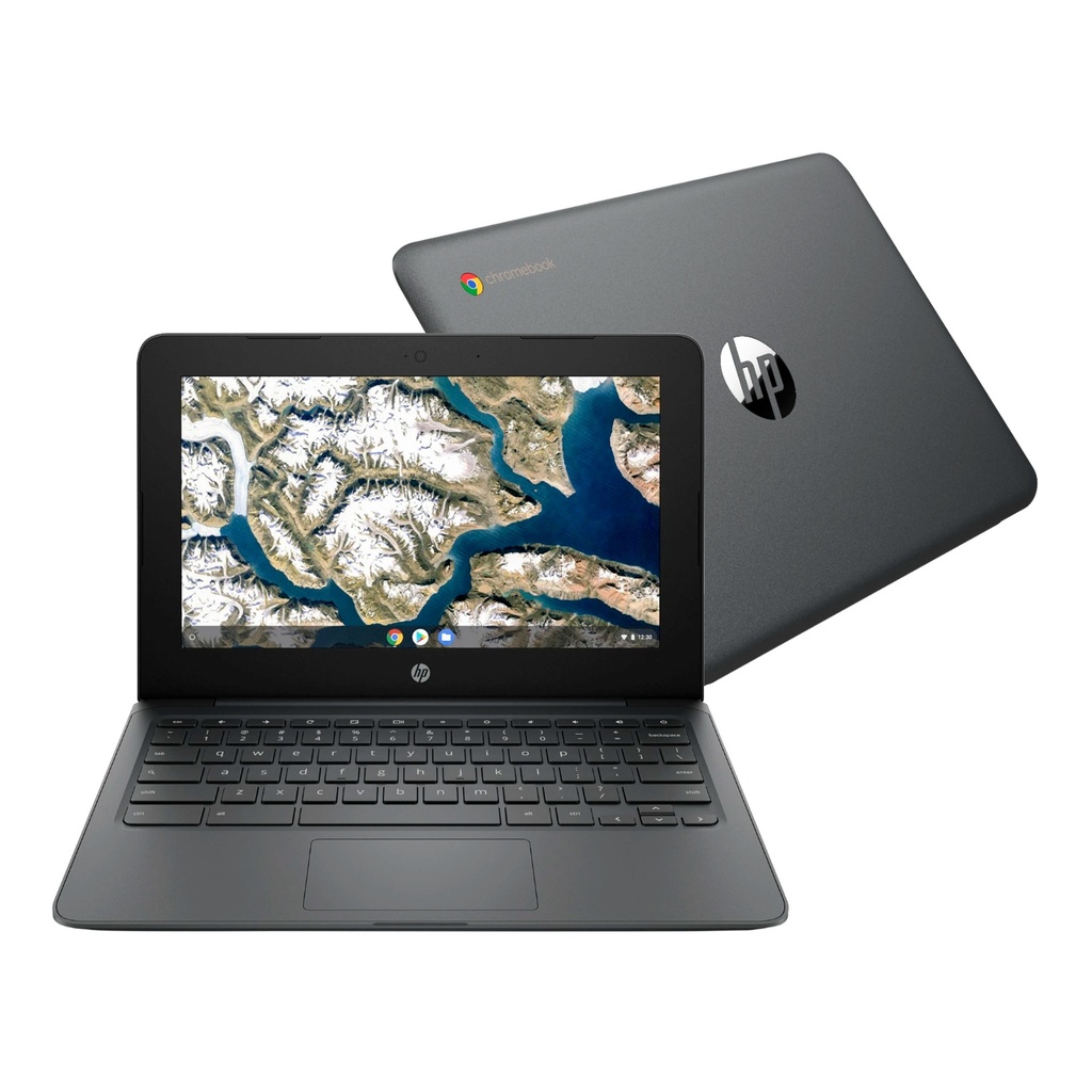 HP - CHROMEBOOK 11A-NB0013DX - 11,6'' LED. INTEL CELERON N3350. INTEL HD 500. CHROME. RAM 4GB / EMMC 32GB. CÁMARA WEB. WIFI. BLUETOOTH. LI-ION 2 CELDAS. REF AA.