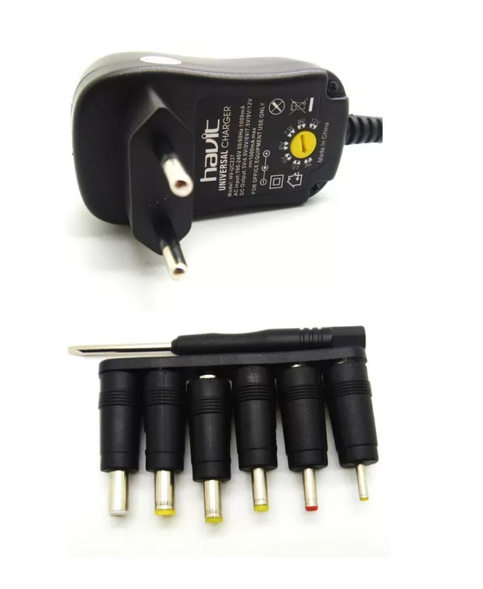 Cargador transformador universal 12V 1A Havit UC237