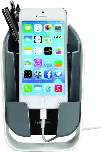 Soporte de celular para escritorio con organizador Fellowes I-spire