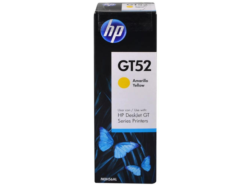 Botella de tinta original HP GT52 (M0H56AL) - Amarillo 8000cps