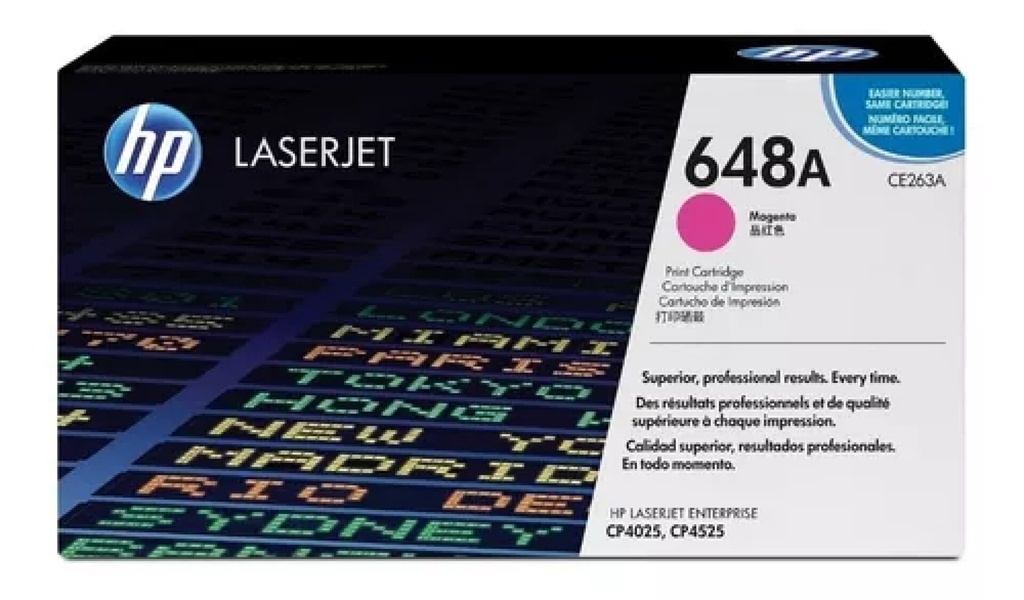 Toner original HP CE263A (648A) - Magenta 11.000cps (CP)