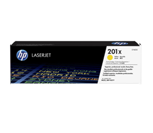 Toner original HP CF402X (201X) - Amarillo 2.300cps
