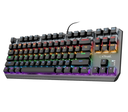 TRUST TECLADO GXT834 CALLAZ GAMING TKL MECANICO BLACK