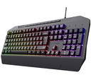 TRUST TECLADO GXT836 EVOCX GAMING RGB ECO BLACK