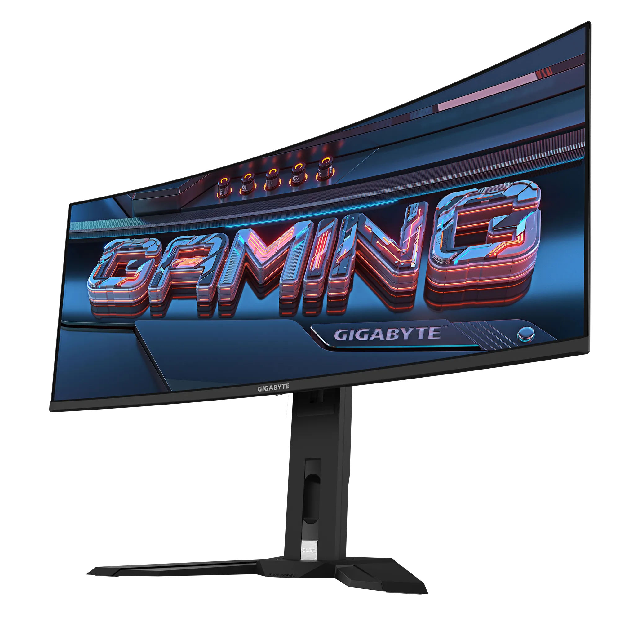 Monitor Gigabyte  OLED Curved Screen 34"  3440 x 1440 - IPS - HDMI / DisplayPort / USB / USB-C - Black