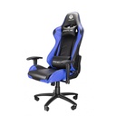 Silla gamer Primus Thrónos 100T azul con negro