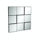 Panel de espejos decorativos pared tiles TB86PP - 75x75x5cm