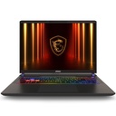 Notebook Gamer MSI Core Ultra 7 5.2Ghz, 16GB, 1TB SSD, 16" WUXGA 144Hz, RTX 5070Ti 12GB