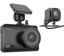 HOCO DV3 DASHCAM VIDEOCAMARA C/DISPLAY P/AUTO DOBLE CANAL BK